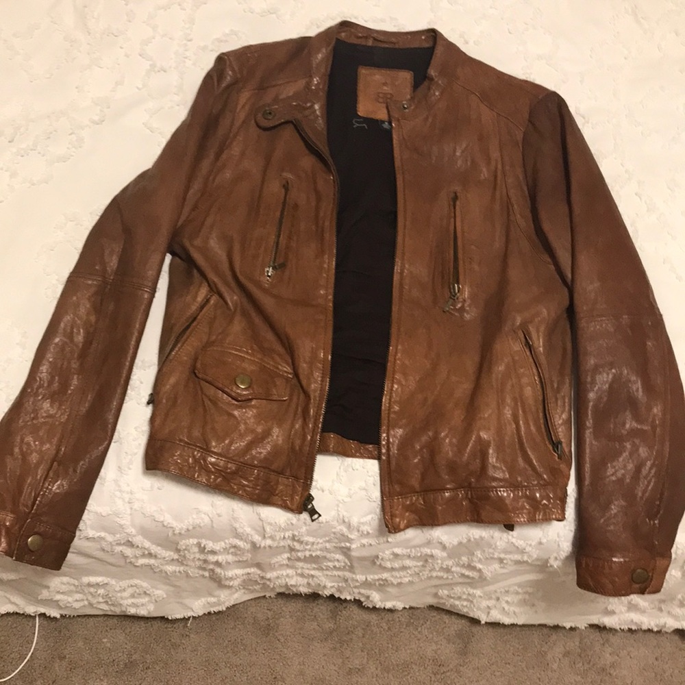 Vintage Banana Republic Leather Jacket
